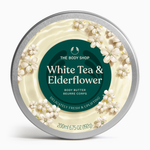 The Body Shop White Tea & Elderflower Body Butter 200ml body butter tub