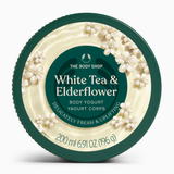 The Body Shop White Tea & Elderflower Body Yogurt 200ml body yogurt tub