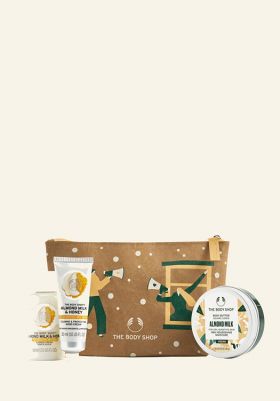 Almond Milk & Honey Beauty Bag