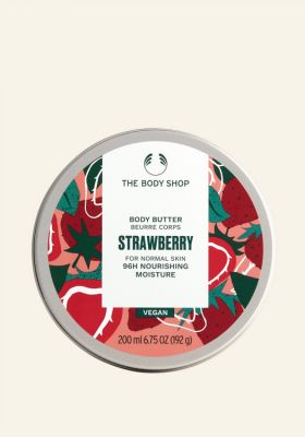 Strawberry Body Butter fra The Body Shop