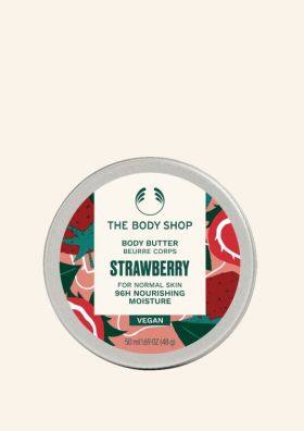 Strawberry Body Butter fra The Body Shop